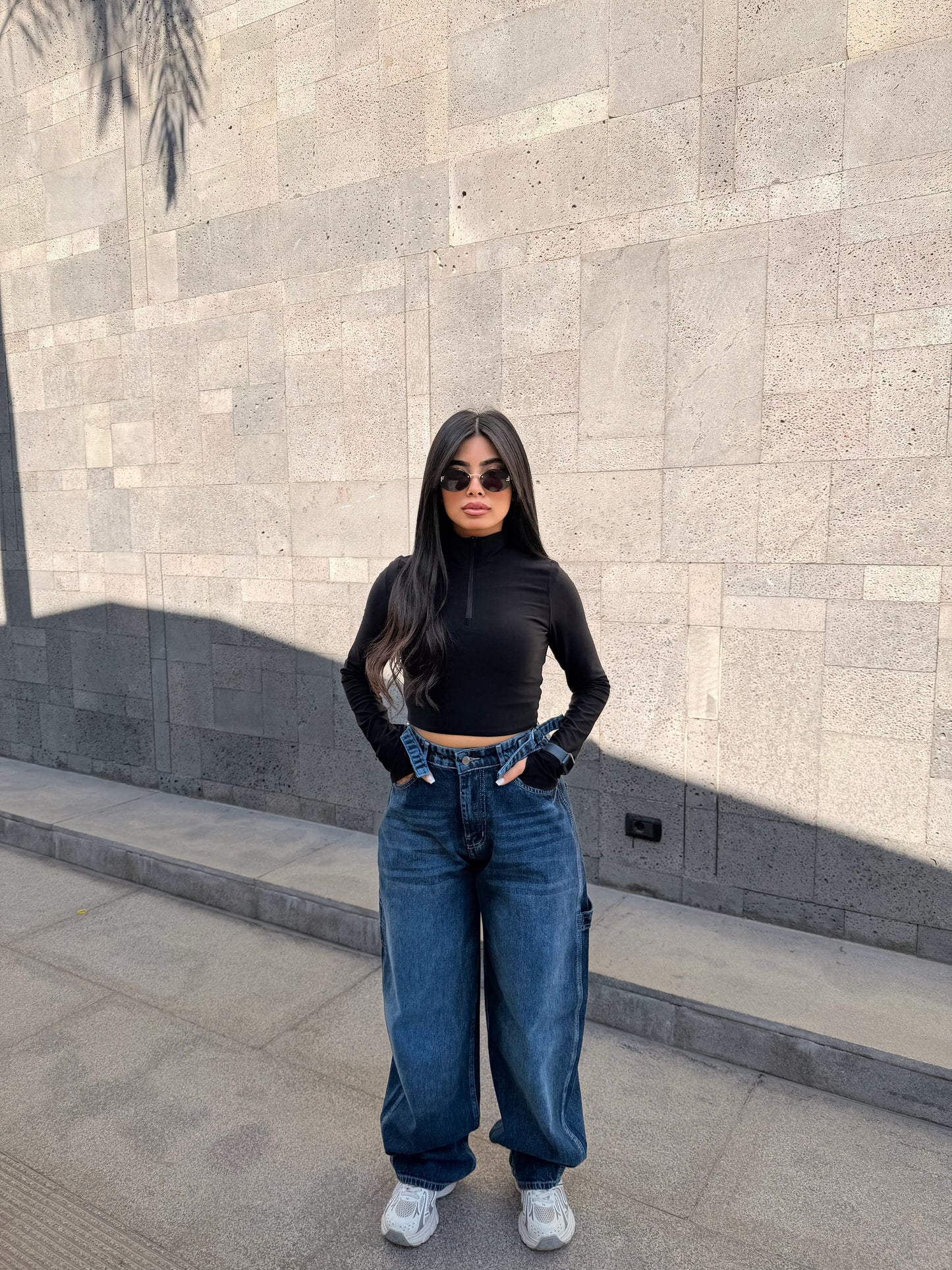 Balloon Baggy Dark Blue M