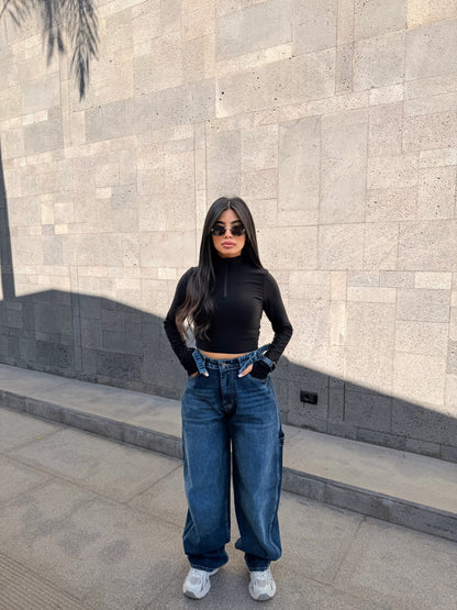 Balloon Baggy Dark Blue M