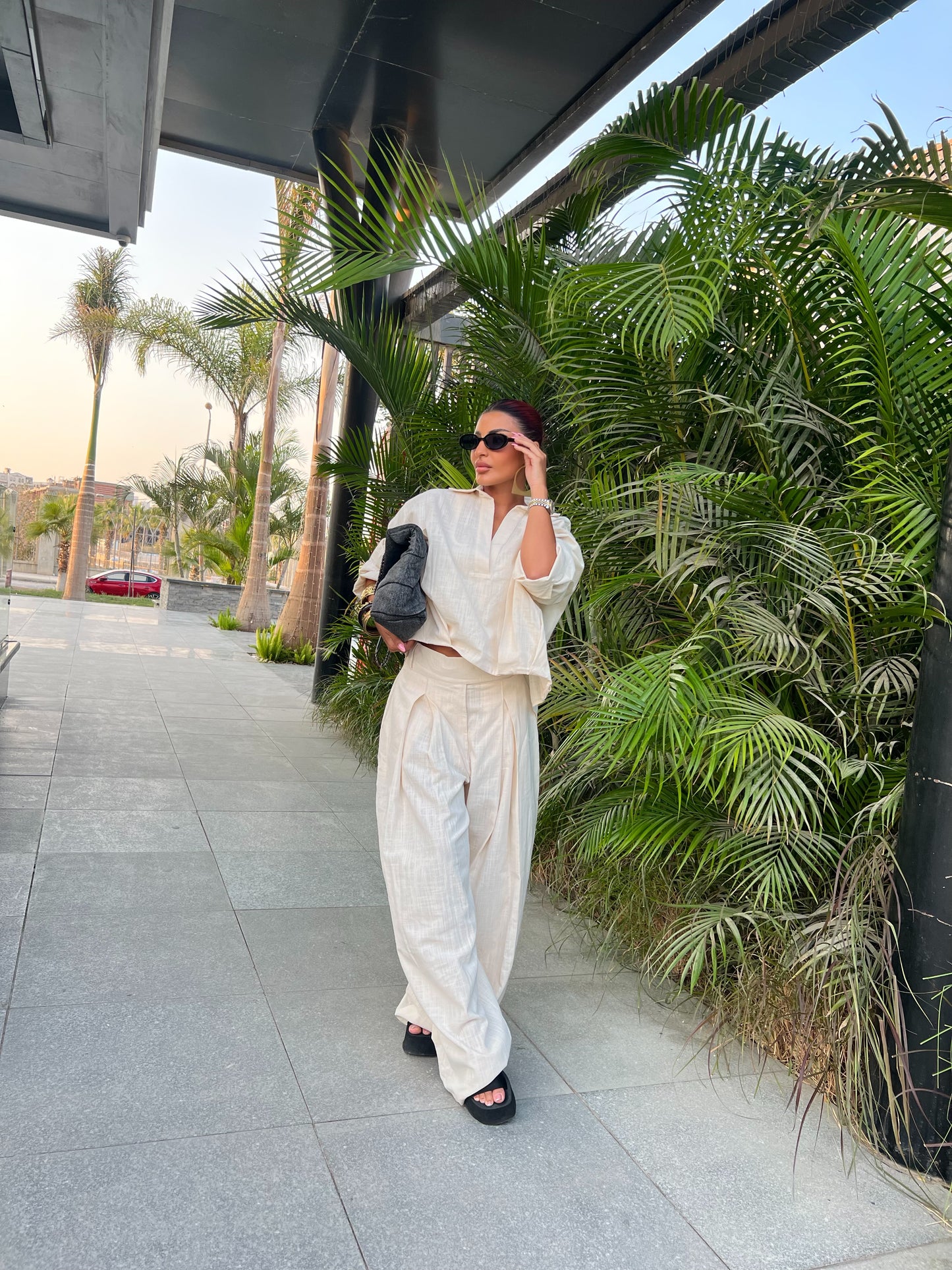 Linen Basic Set beige