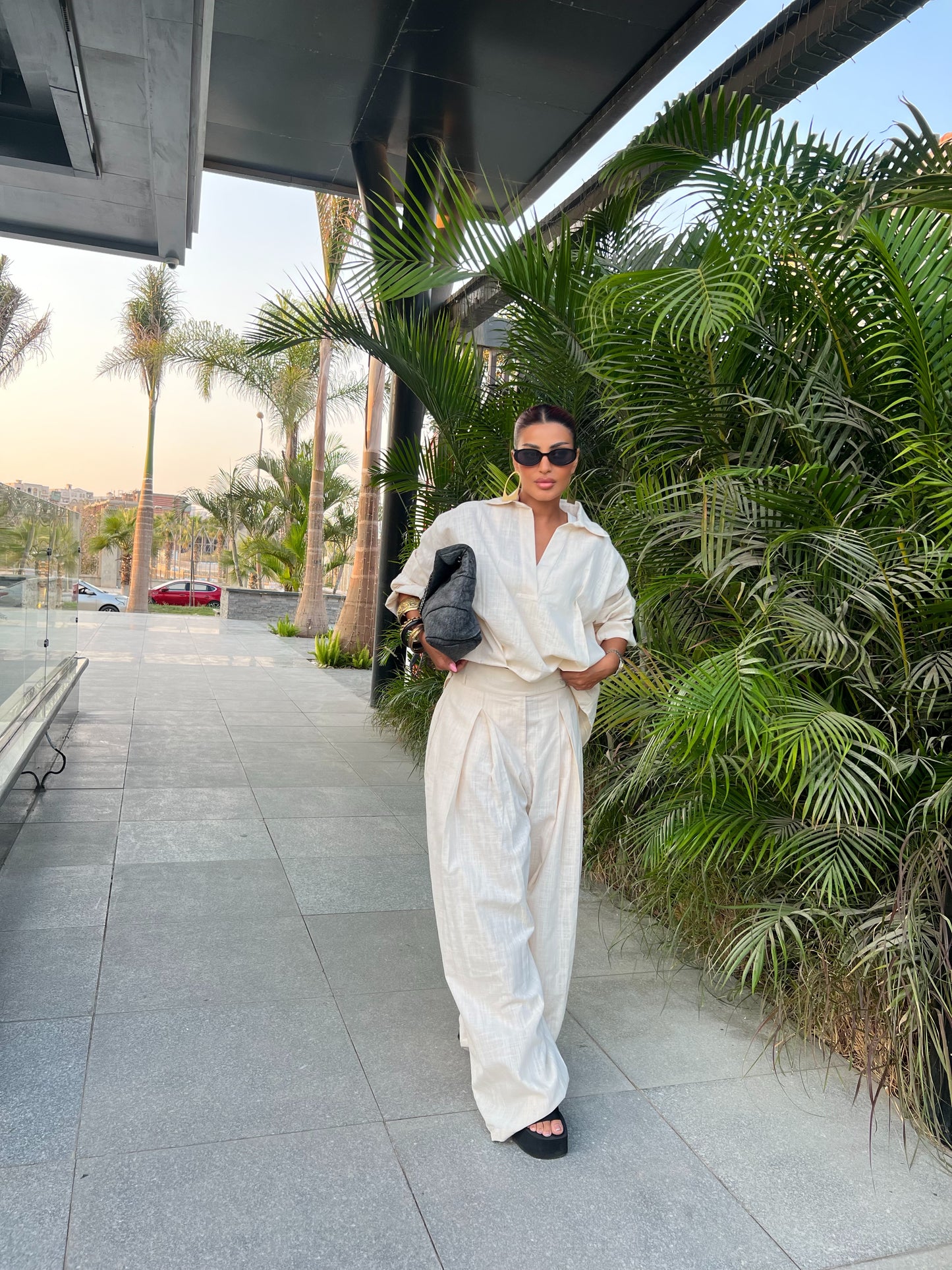 Linen Basic Set beige