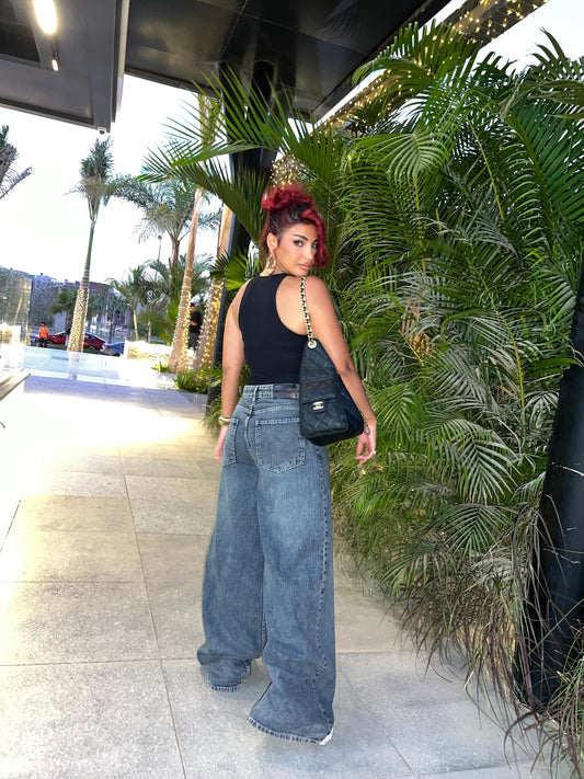 Dirty Wash Baggy Jeans